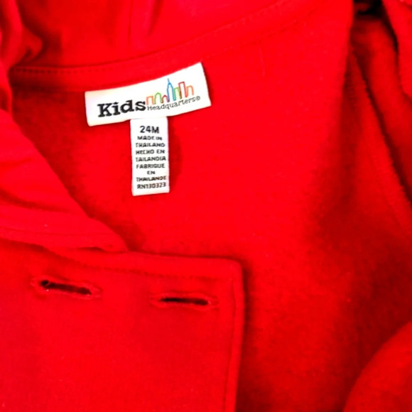 Girls Red & Black 3PC Pant Set - Picture 5 of 10